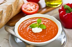 Red Pepper Shrimp Bisque