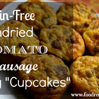 Grain Free Sundried Tomato Sausage & Egg Cupcakes