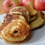 grain free apple pancake rings