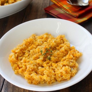 butternut squash risotto low carb