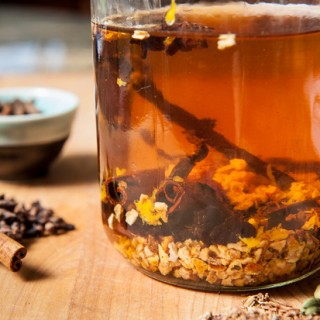 homemade aromatic bitters