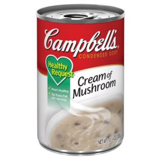 campbells healthy request cream of mushroom soup ingredients