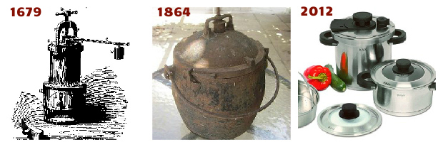 pressure cookers throughout history