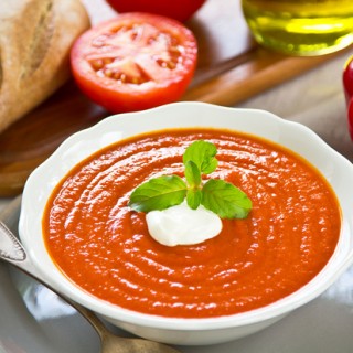 Red Pepper Shrimp Bisque