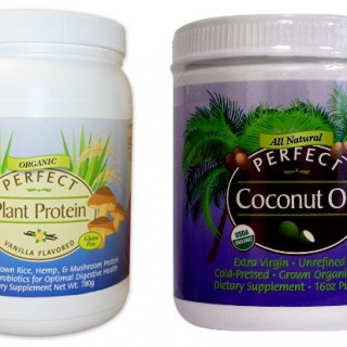 perfect plant protein coconut oil