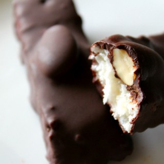 coconut almond candy bars chocolate