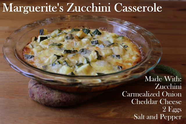 Marguerite's Zucchini Casserole