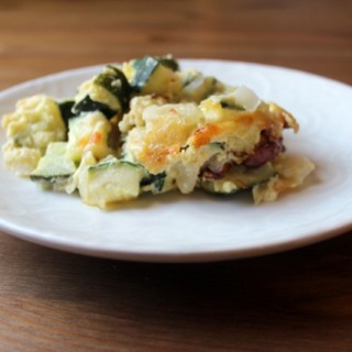 Zucchini Casserole Serving