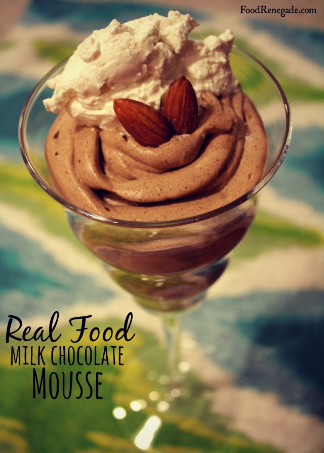 Real Food Milk Chocolate Mousse F