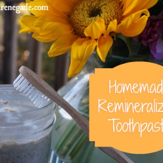 homemade toothpaste recipe remineralizing