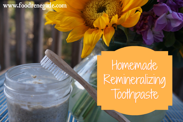 homemade toothpaste recipe remineralizing