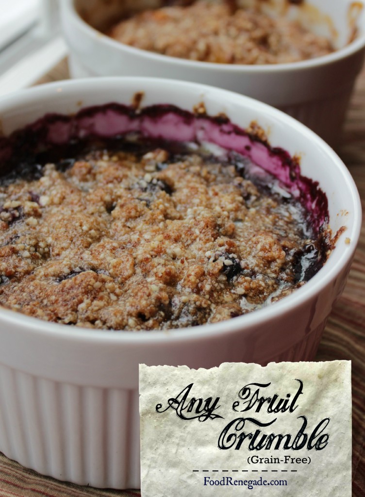 Any Fruit Crumble (Grain-Free)