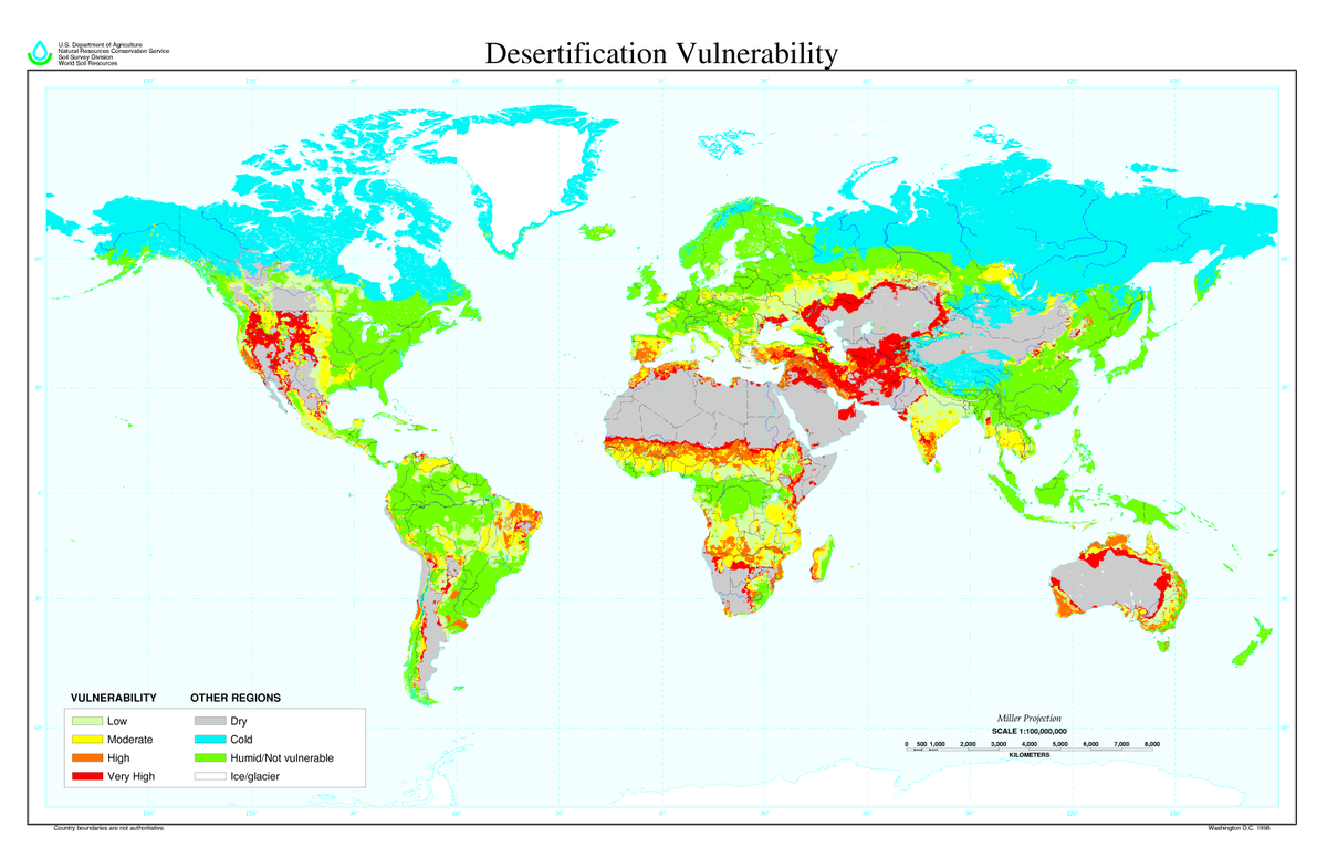 Desertification Vulnerability: How to Green the World's Deserts