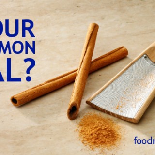 Fake Cinnamon vs. Real Cinnamon
