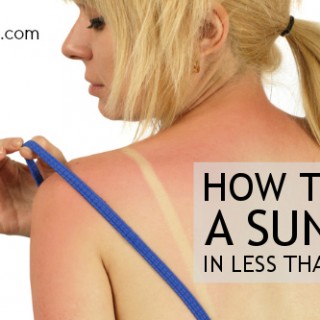 How To Heal A Sunburn in Less Than 24 Hours