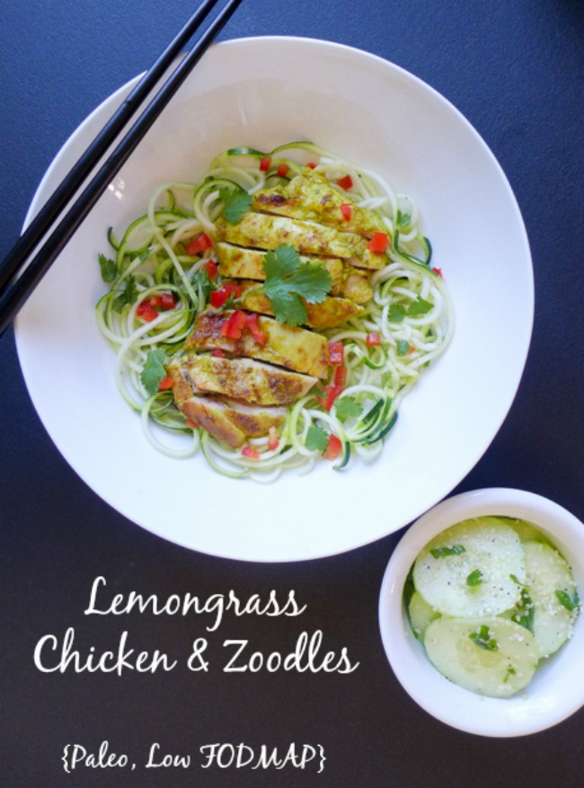 Lemongrass Chicken & Zoodles