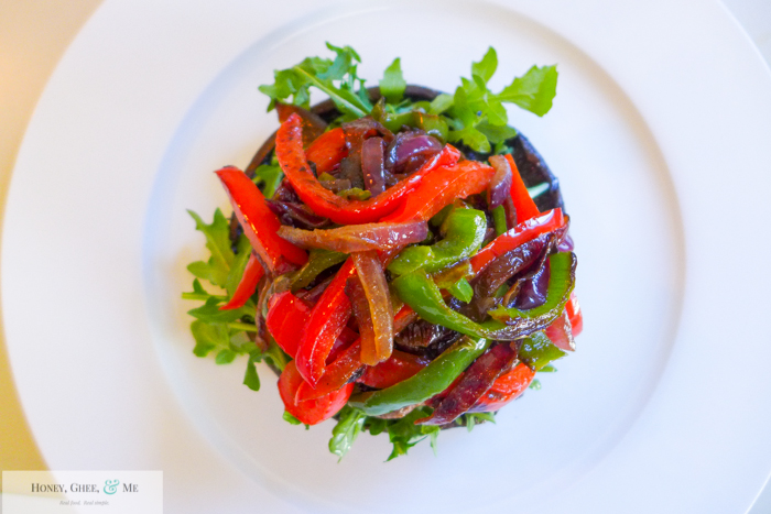 mushroom and pepper burger paleo-24